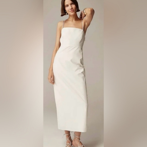 J.Crew X Anna October NWT Multistrap Sheath Dress Size 8 NWT